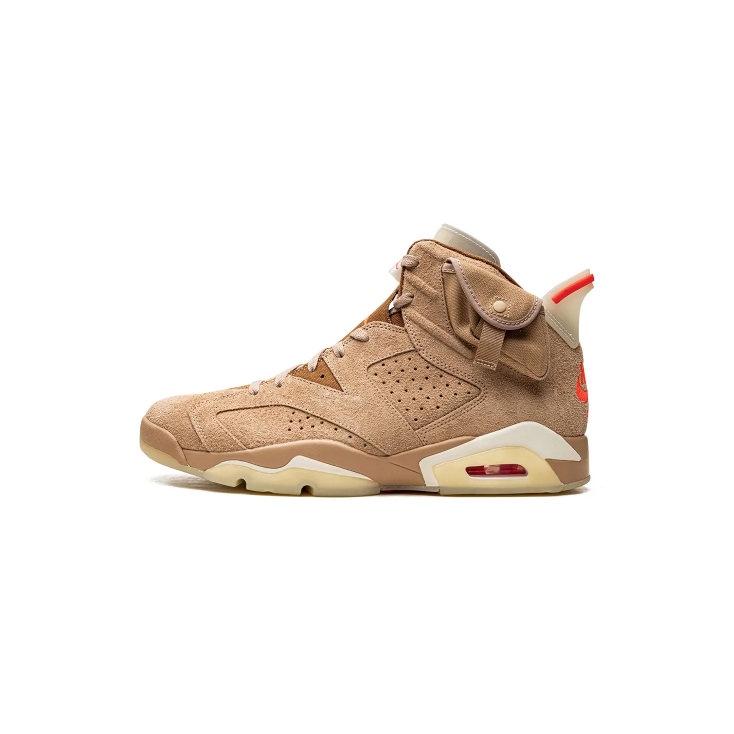 NIKE JORDAN 6 RETRO TRAVIS SCOTT BRITISH KHAKI DH0690-200